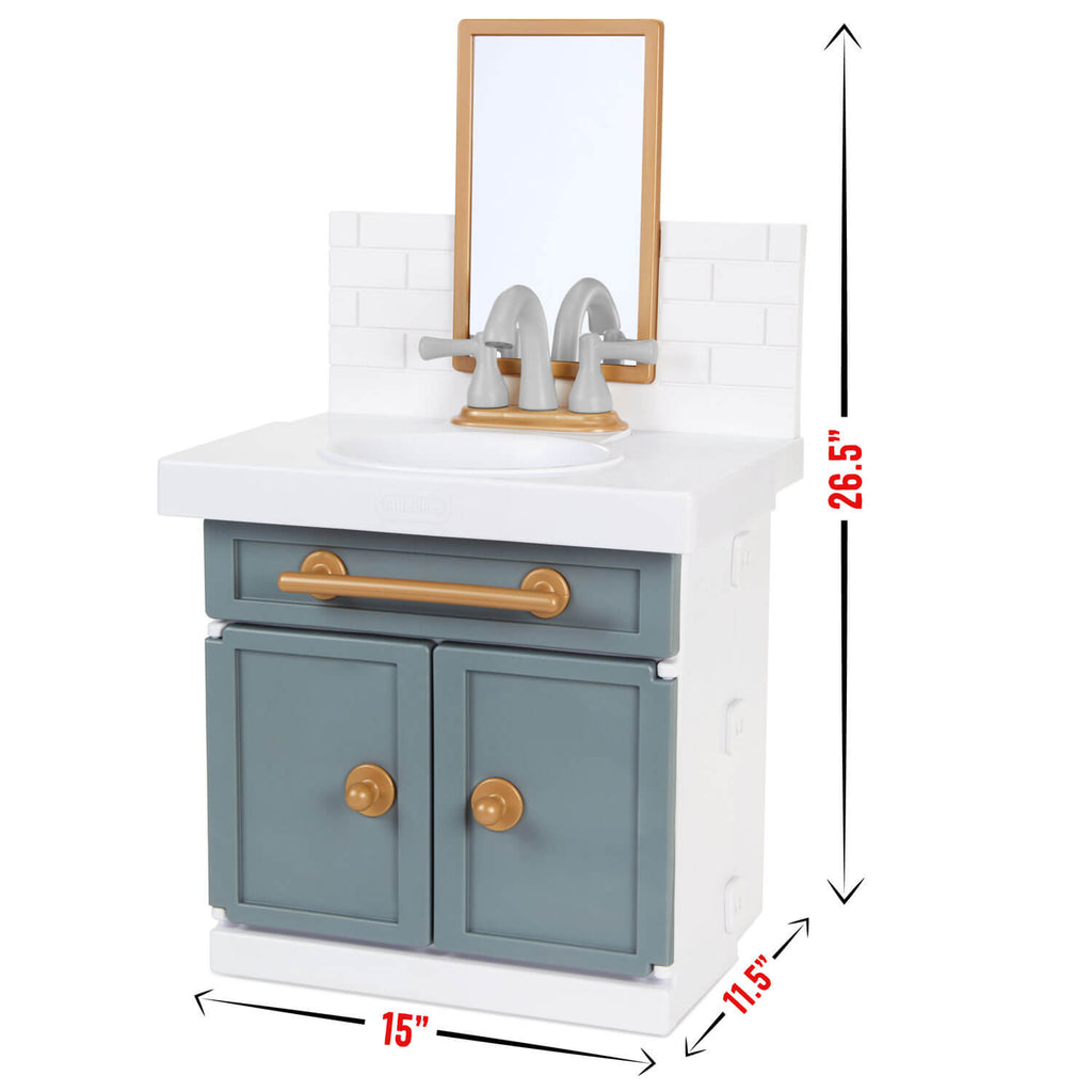 First Bathroom Sink