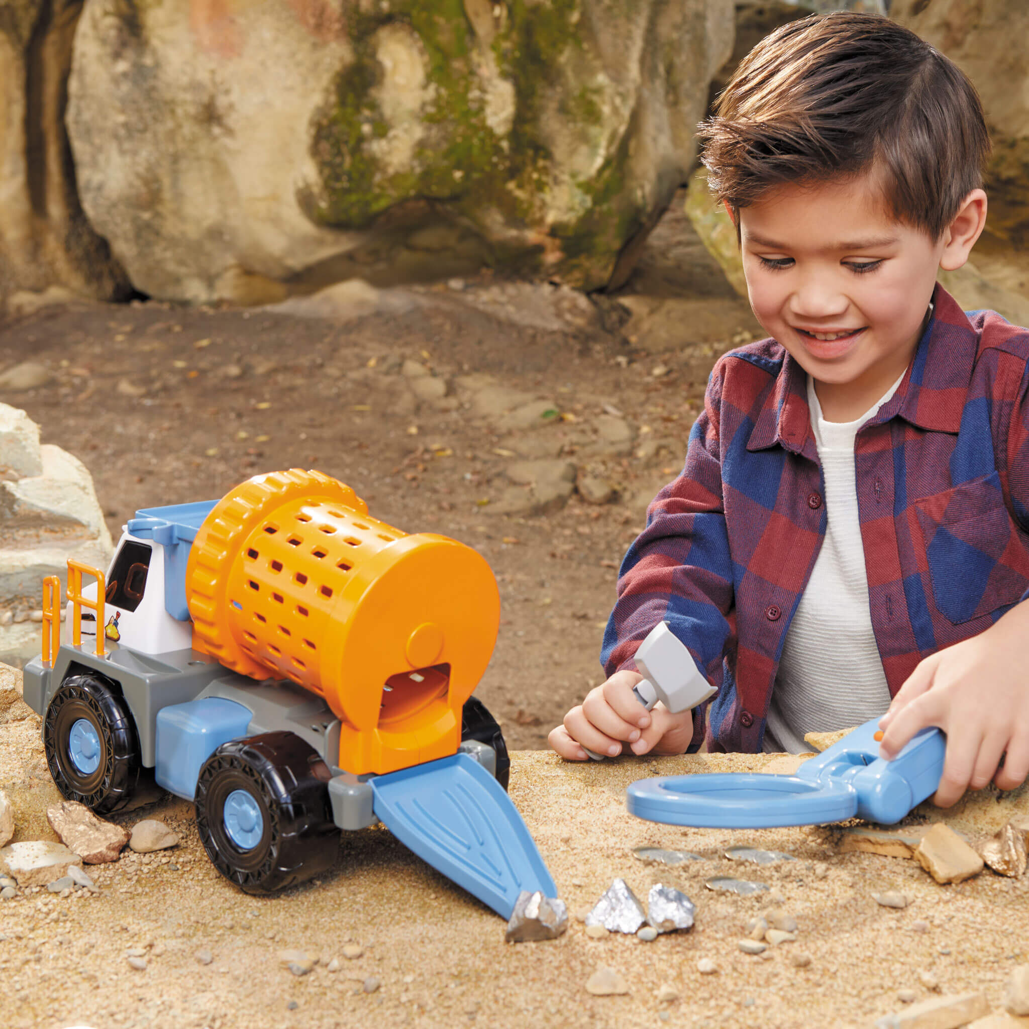 Big Adventures™ Metal Detector Mining Truck